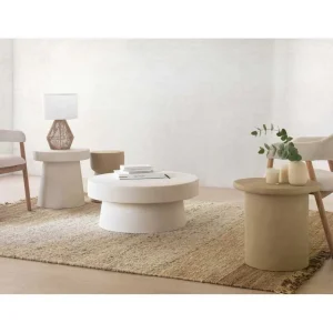 Mesas de centro y auxiliares